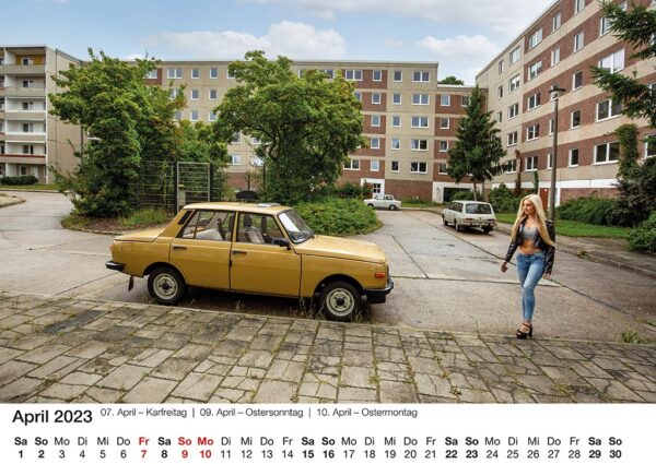 Wartburgkalender 2023 exklusiv und sexy limitierte Auflage